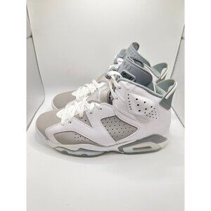 Nike Air Jordan 6 Cool Grey Mens Size 9.5 White Grey Sneakers